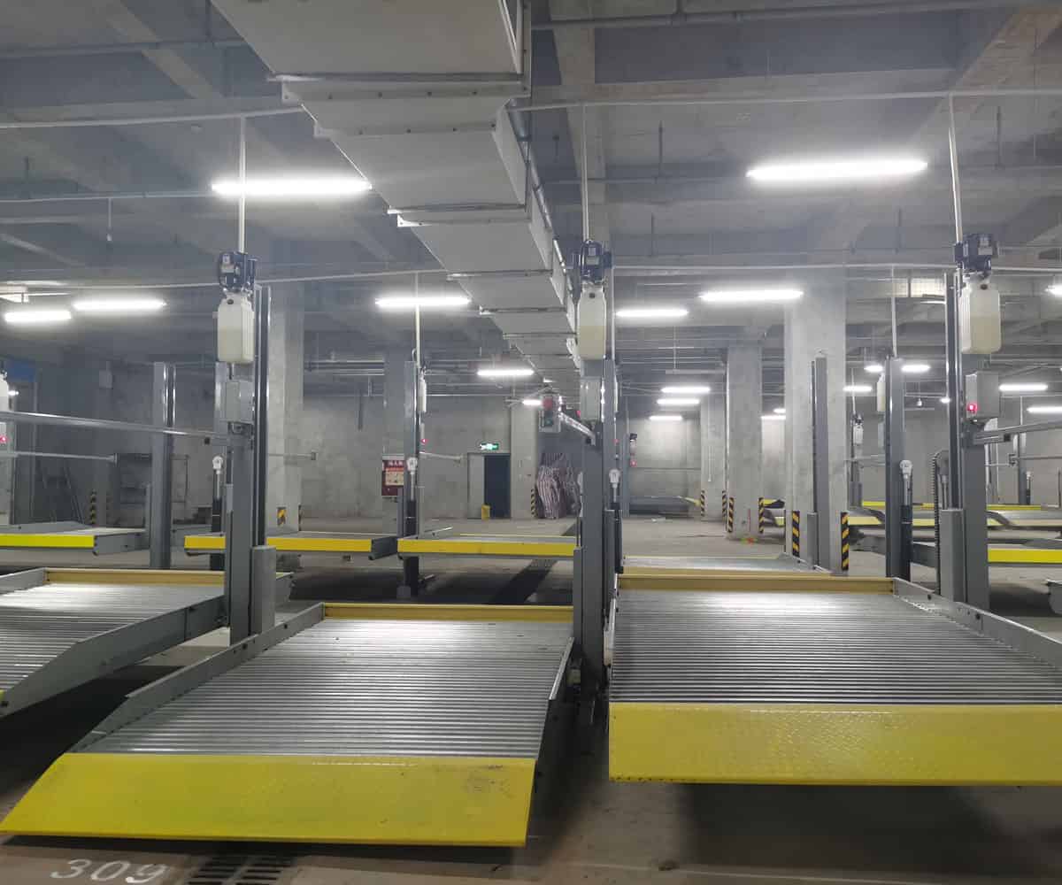 地下室升降式停車立體車庫安裝